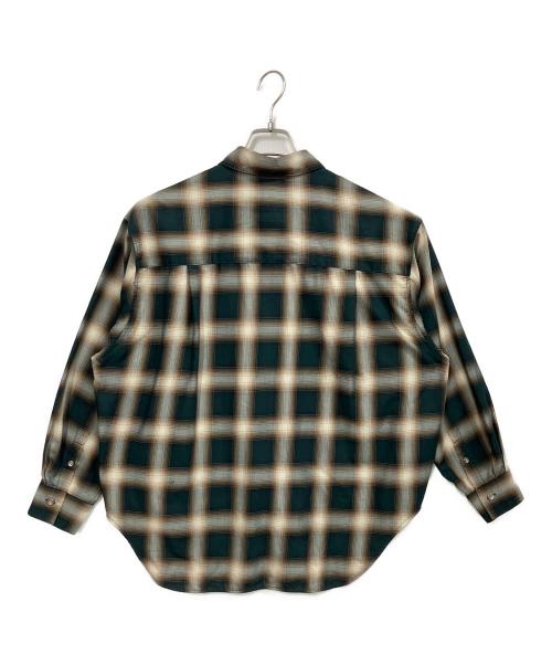 Spick and Span（スピック＆スパン）Spick and Span (スピック＆スパン) TRツイルチェックシャツ グリーン サイズ:FREEの古着・服飾アイテム