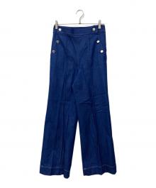 ANAYI（アナイ）の古着「デニムライクワイドパンツ」｜インディゴ