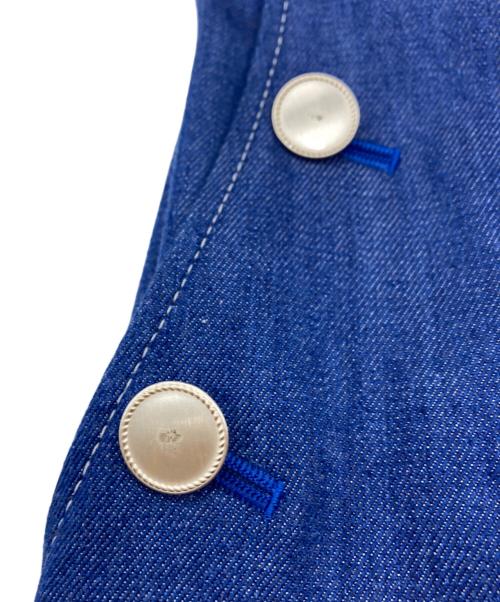 ANAYI（アナイ）ANAYI (アナイ) デニムライクワイドパンツ インディゴ サイズ:38の古着・服飾アイテム