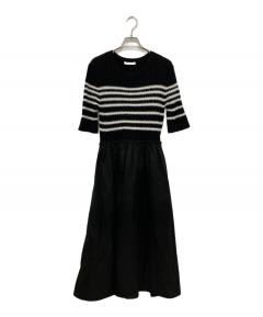 中古・古着通販】ANAYI (アナイ) ラメツイードタイト スカート