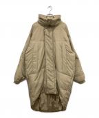 TODAYFULトゥデイフル）の古着「モンスターダウンコート」｜ベージュ
