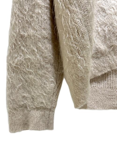 Maison Margiela（メゾンマルジェラ）Maison Margiela (メゾンマルジェラ) 17AW モヘア シャギー オーバーサイズカーディガン ベージュ サイズ:Sの古着・服飾アイテム