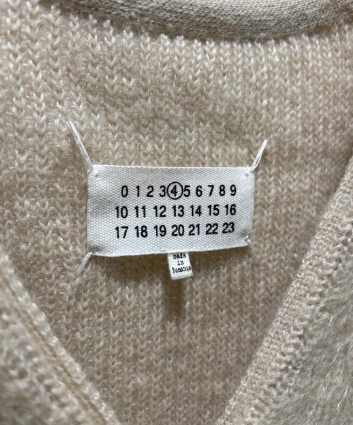 Maison Margiela（メゾンマルジェラ）Maison Margiela (メゾンマルジェラ) 17AW モヘア シャギー オーバーサイズカーディガン ベージュ サイズ:Sの古着・服飾アイテム