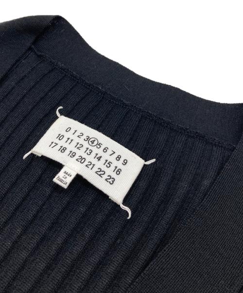 Maison Margiela（メゾンマルジェラ）Maison Margiela (メゾンマルジェラ) ロングカーディガン　ウールカーディガン　16AW ブラック サイズ:Sの古着・服飾アイテム