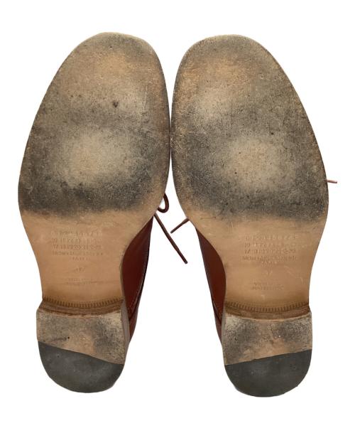 Maison Margiela（メゾンマルジェラ）Maison Margiela (メゾンマルジェラ) レースアップシューズ ブラウン サイズ:37の古着・服飾アイテム