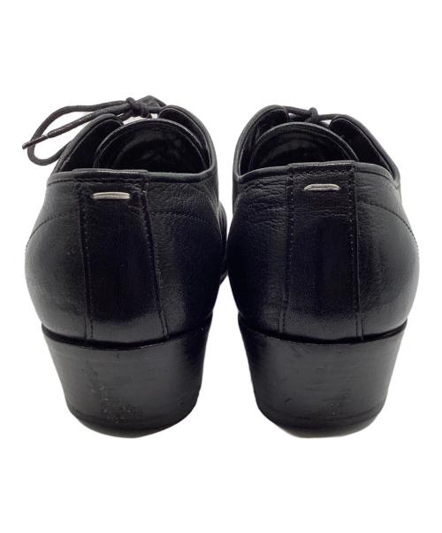 Maison Margiela（メゾンマルジェラ）Maison Margiela (メゾンマルジェラ) レースアップシューズ ブラック サイズ:37の古着・服飾アイテム
