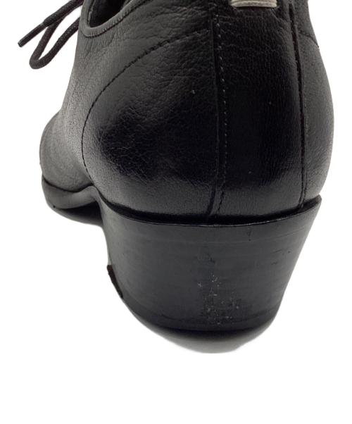Maison Margiela（メゾンマルジェラ）Maison Margiela (メゾンマルジェラ) レースアップシューズ ブラック サイズ:37の古着・服飾アイテム