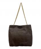 ZANCHETTIザンケッティー）の古着「CHAIN SHOPPER」｜ブラウン