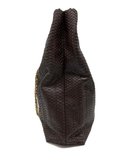 ZANCHETTI（ザンケッティー）ZANCHETTI (ザンケッティー) CHAIN SHOPPER ブラウンの古着・服飾アイテム