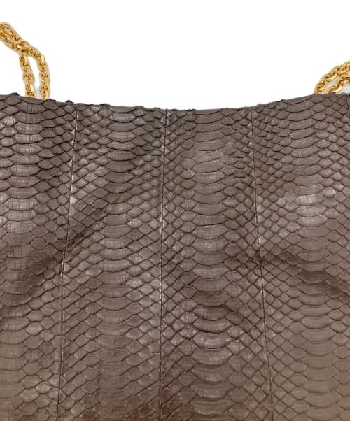 ZANCHETTI（ザンケッティー）ZANCHETTI (ザンケッティー) CHAIN SHOPPER ブラウンの古着・服飾アイテム