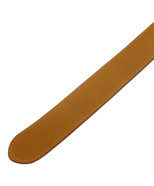 ATELIER AMBOISE（アトリエ アンボワーズ）ATELIER AMBOISE (アトリエ アンボワーズ) レザーベルト ベージュ サイズ:-の古着・服飾アイテム