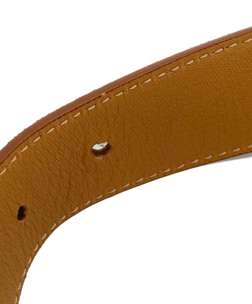 ATELIER AMBOISE（アトリエ アンボワーズ）ATELIER AMBOISE (アトリエ アンボワーズ) レザーベルト ベージュ サイズ:-の古着・服飾アイテム