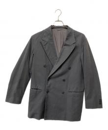 STEVEN ALAN（スティーブンアラン）の古着「ライト モールスキン ダブルブレステッド 6B ジャケット」｜グレー