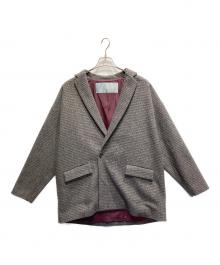 Dulcamara（ドゥルカマラ）の古着「よそいきダブルジャケット」｜グレー