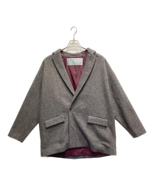 Dulcamara（ドゥルカマラ）Dulcamara (ドゥルカマラ) よそいきダブルジャケット グレー サイズ:1の古着・服飾アイテム