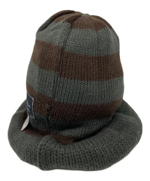 NUMBER (N)INE（ナンバーナイン）NUMBER (N)INE (ナンバーナイン) バルーンニット帽 グレー サイズ:ONE SIZEの古着・服飾アイテム