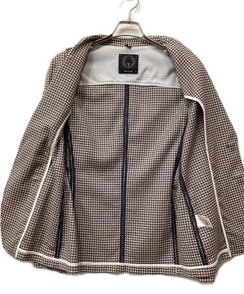 T-JACKET By TONELLO（ティージャケット バイ トネッロ）T-JACKET By TONELLO (ティージャケット バイ トネッロ) ジャケット ベージュ サイズ:Mの古着・服飾アイテム