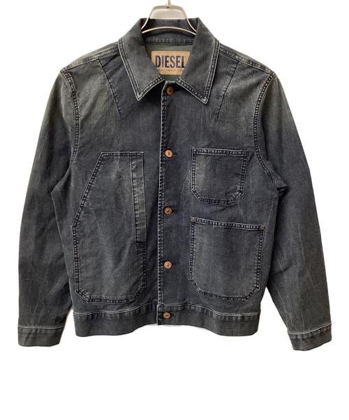 DIESEL（ディーゼル）DIESEL (ディーゼル) デニムジャケット ネイビー サイズ:XSの古着・服飾アイテム