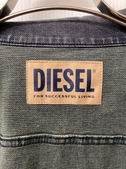 DIESEL（ディーゼル）DIESEL (ディーゼル) デニムジャケット ネイビー サイズ:XSの古着・服飾アイテム