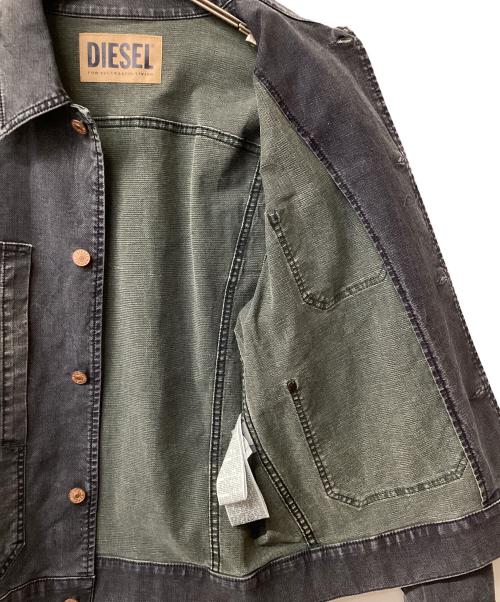 DIESEL（ディーゼル）DIESEL (ディーゼル) デニムジャケット ネイビー サイズ:XSの古着・服飾アイテム