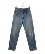 LEVI'Sリーバイス）の古着「ダメージデニムパンツ」｜インディゴ