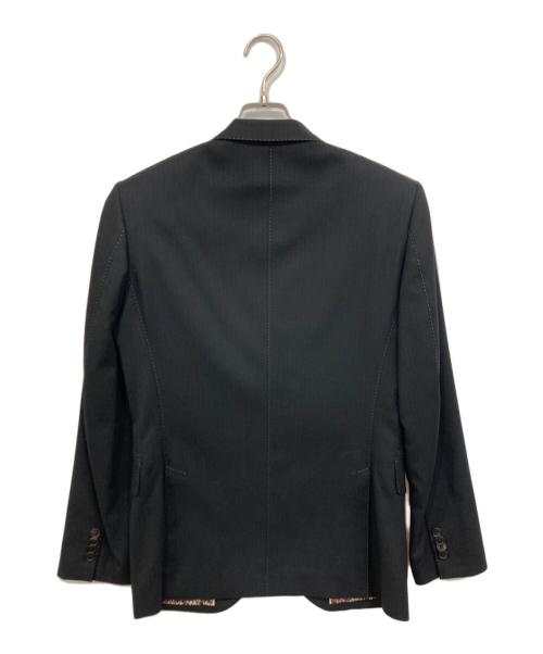 Paul Smith London（ポールスミスロンドン）Paul Smith London (ポールスミスロンドン) シャドーストライプ2Bセットアップスーツ ブラック サイズ:Sの古着・服飾アイテム