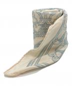 HERMESエルメス）の古着「カレ40 LES TUILERIES シルクスカーフ」｜アイボリー