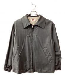 BY H（バイ エイチ）の古着「VIRGIN WOOL BLOUSON」｜グレー