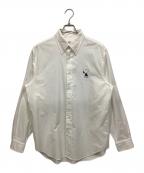 BROOKS BROTHERS×PEANUTSブルックスブラザーズ×ピーナッツ）の古着「ポロカラーシャツ」｜ホワイト