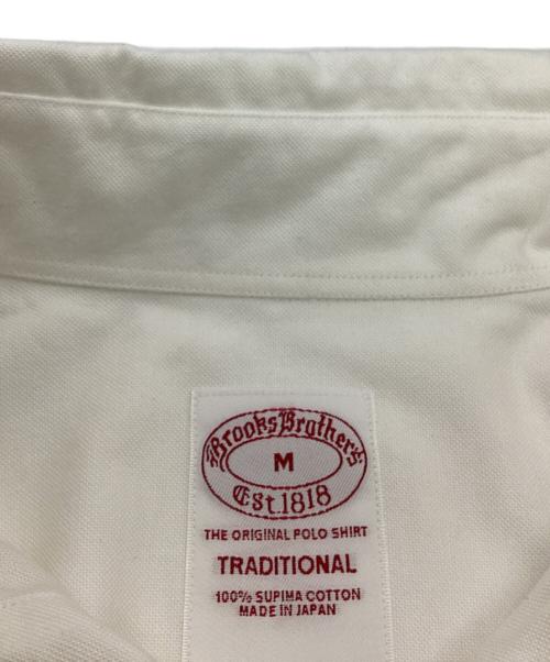 BROOKS BROTHERS（ブルックスブラザーズ）BROOKS BROTHERS (ブルックスブラザーズ) PEANUTS (ピーナッツ) ポロカラーシャツ ホワイト サイズ:Mの古着・服飾アイテム