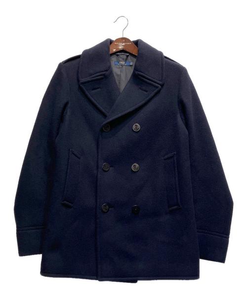 POLO RALPH LAUREN（ポロ・ラルフローレン）POLO RALPH LAUREN (ポロ・ラルフローレン) ダブルブレストコート ネイビー サイズ:38Rの古着・服飾アイテム