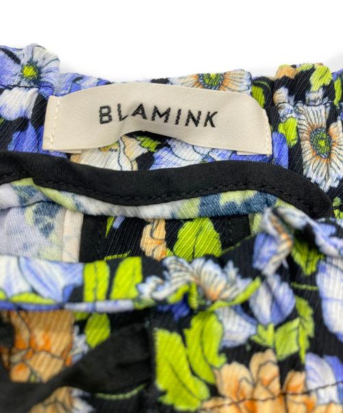BLAMINK（ブラミンク）BLAMINK (ブラミンク) フラワープリントワイドパンツ マルチ サイズ:36の古着・服飾アイテム