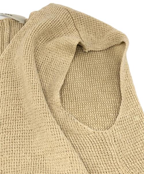 THE ROW（ザ ロウ）THE ROW (ザ ロウ) リネンノースリーブニット ベージュ サイズ:XSの古着・服飾アイテム