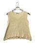 THE ROW（ザ ロウ）の古着「リネンノースリーブニット」｜ベージュ