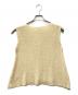 THE ROW (ザ ロウ) リネンノースリーブニット ベージュ サイズ:XS：24000円