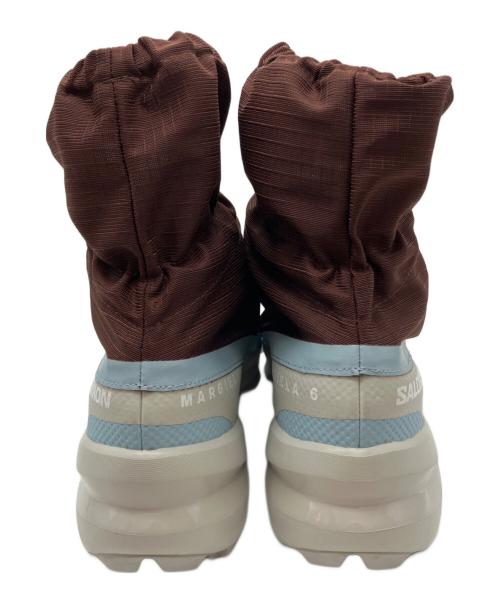 SALOMON（サロモン）SALOMON (サロモン) MM6 Maison Margiela (エムエムシックスメゾンマルジェラ) Cross Mid スニーカー チョコレート/ブルー サイズ:25の古着・服飾アイテム