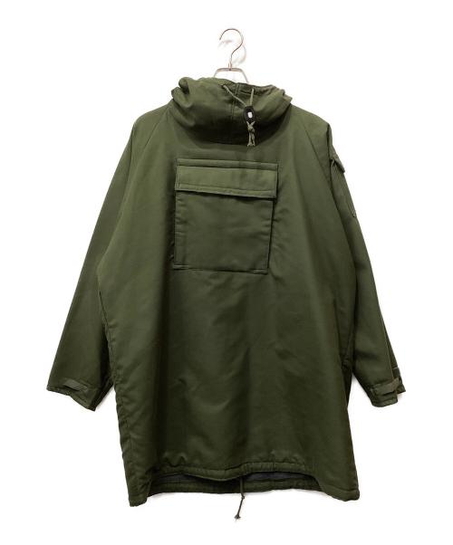 不明（フメイ）不明 (フメイ) プロテクティブアノラックパーカー グリーン サイズ:LARGEの古着・服飾アイテム