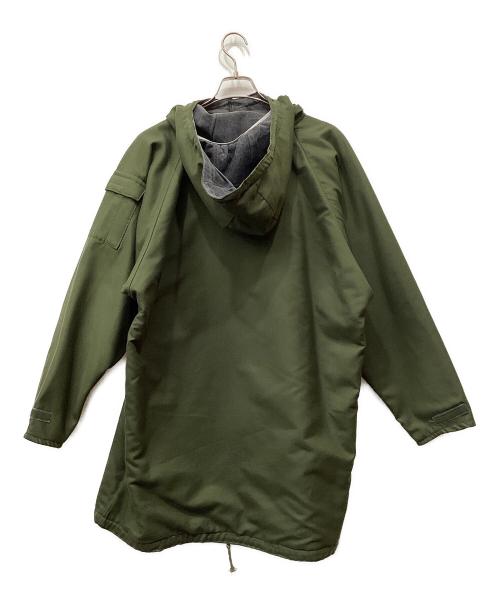 不明（フメイ）不明 (フメイ) プロテクティブアノラックパーカー グリーン サイズ:LARGEの古着・服飾アイテム