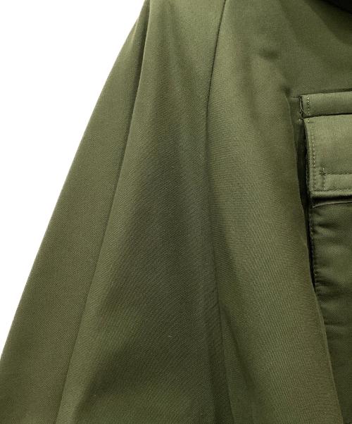 不明（フメイ）不明 (フメイ) プロテクティブアノラックパーカー グリーン サイズ:LARGEの古着・服飾アイテム