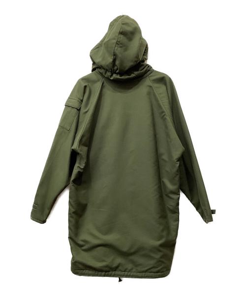 不明（フメイ）不明 (フメイ) プロテクティブアノラックパーカー グリーン サイズ:LARGEの古着・服飾アイテム