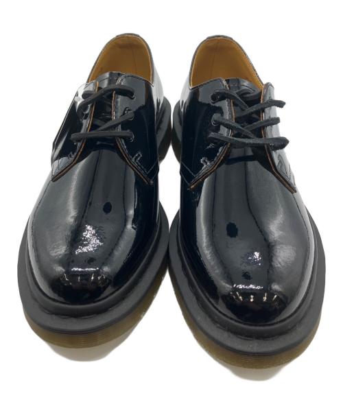 Dr.Martens（ドクターマーチン）Dr.Martens (ドクターマーチン) BEAMS (ビームス) パテントレザー3ホールシューズ ブラック サイズ:5の古着・服飾アイテム