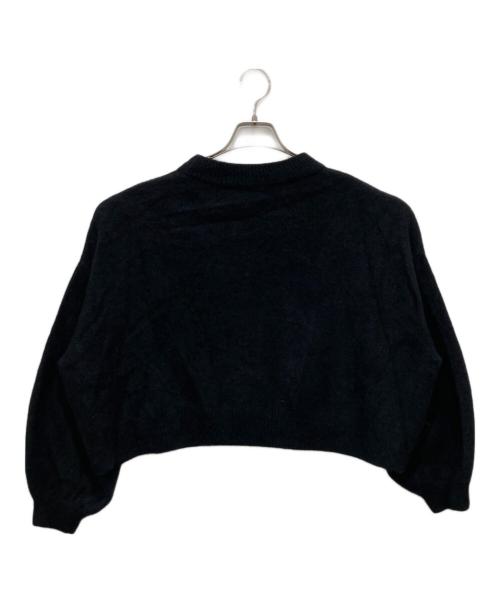 ELENDEEK（エレンディーク）ELENDEEK (エレンディーク) フォックスウールニット ブラック サイズ:ＦＲＥＥの古着・服飾アイテム