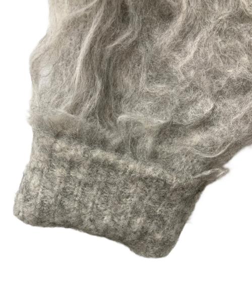 Diagram（ダイアグラム）Diagram (ダイアグラム) シャギーニットカーディガン グレー サイズ:36の古着・服飾アイテム