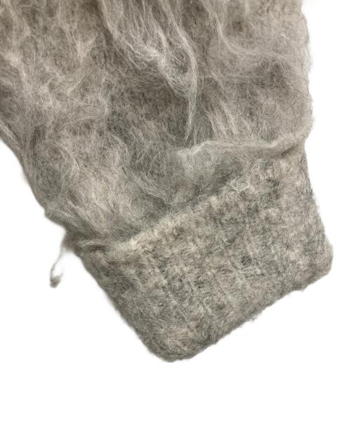 Diagram（ダイアグラム）Diagram (ダイアグラム) シャギーニットカーディガン グレー サイズ:36の古着・服飾アイテム