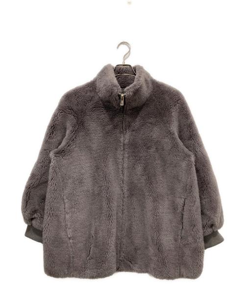 Diagram（ダイアグラム）Diagram (ダイアグラム) ウールボアブルゾン チャコール サイズ:36の古着・服飾アイテム