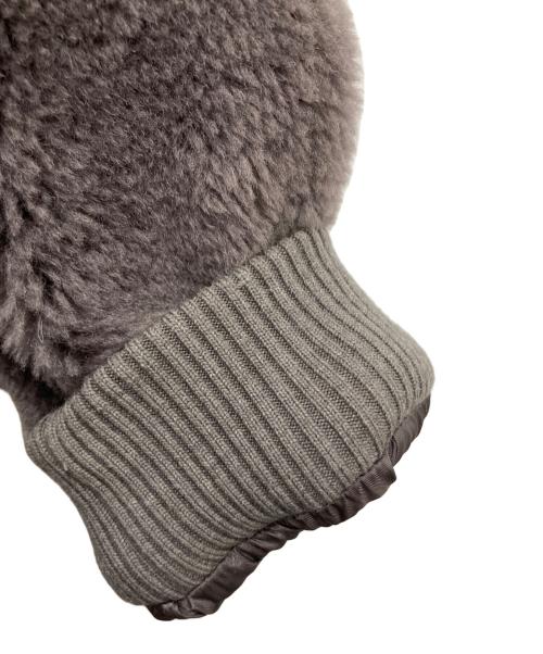 Diagram（ダイアグラム）Diagram (ダイアグラム) ウールボアブルゾン チャコール サイズ:36の古着・服飾アイテム