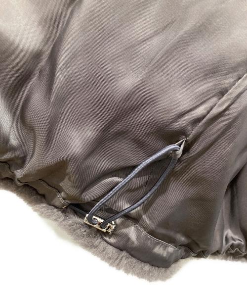 Diagram（ダイアグラム）Diagram (ダイアグラム) ウールボアブルゾン チャコール サイズ:36の古着・服飾アイテム