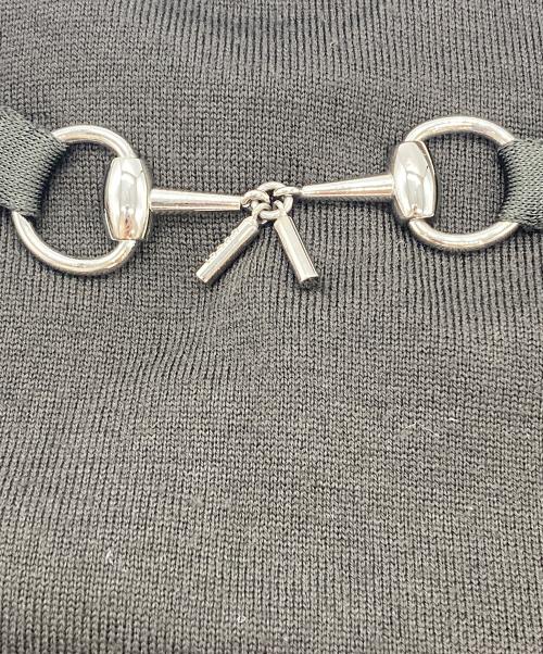 GUCCI（グッチ）GUCCI (グッチ) ノースリーブニット ブラウン サイズ:Mの古着・服飾アイテム