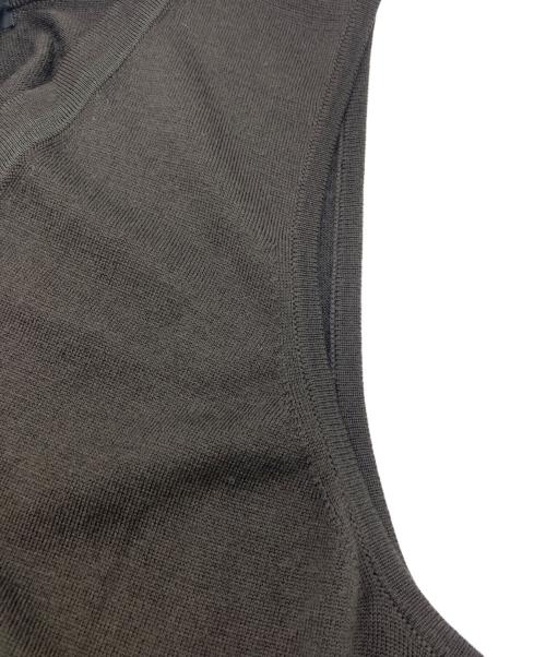 GUCCI（グッチ）GUCCI (グッチ) ノースリーブニット ブラウン サイズ:Mの古着・服飾アイテム
