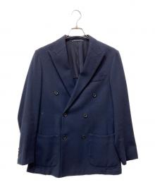 green label relaxing（グリーンレーベルリラクシング）の古着「サルトリアリング ピンヘッド 6ボタン ダブルブレスト」｜ネイビー